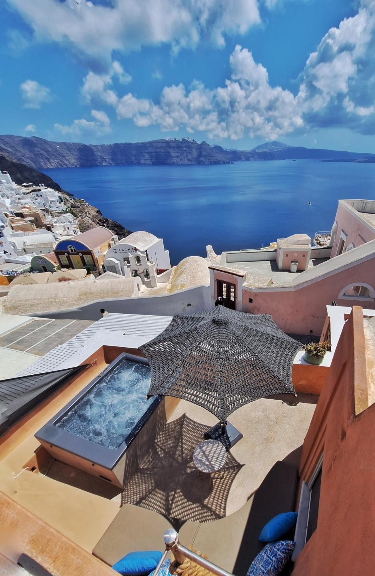 Villa Oasis Oia With Caldera View Esterno foto